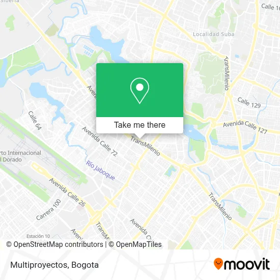 Multiproyectos map
