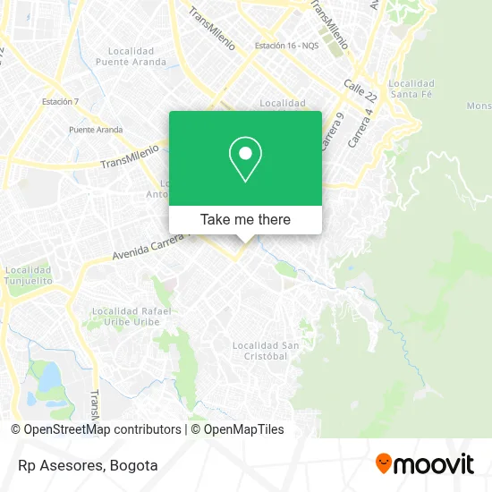 Rp Asesores map