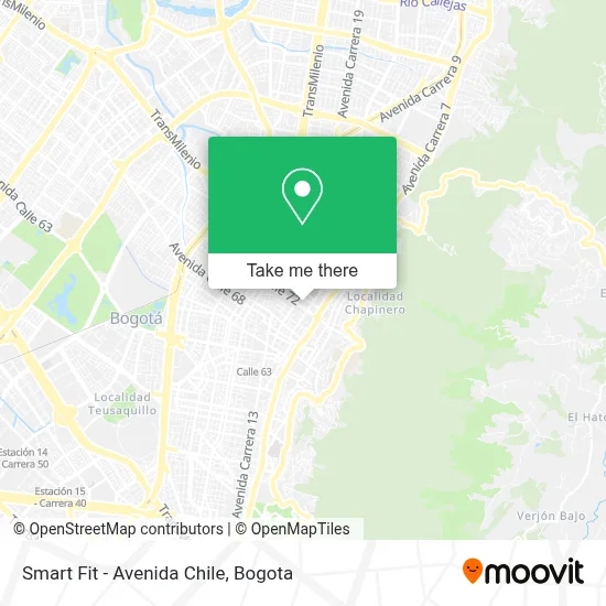 Smart Fit - Avenida Chile map
