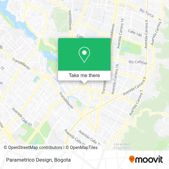 Parametrico Design map
