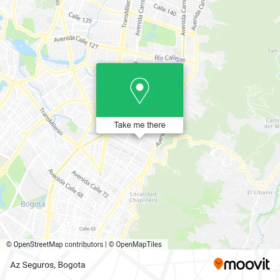 Az Seguros map