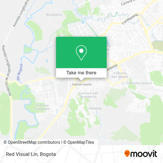 Red Visual Lin map
