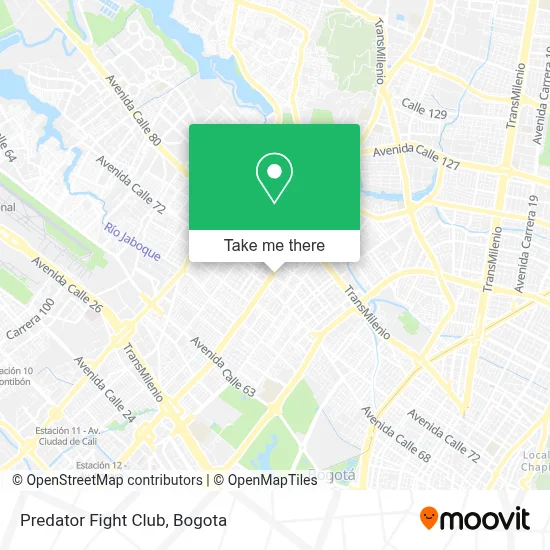 Predator Fight Club map