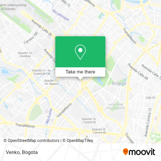 Venko map