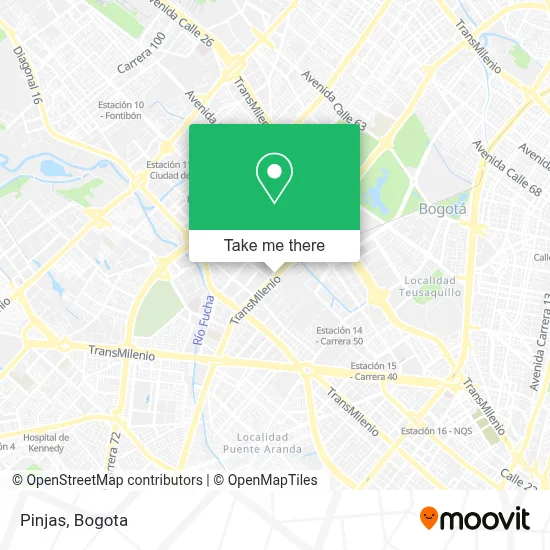 Pinjas map