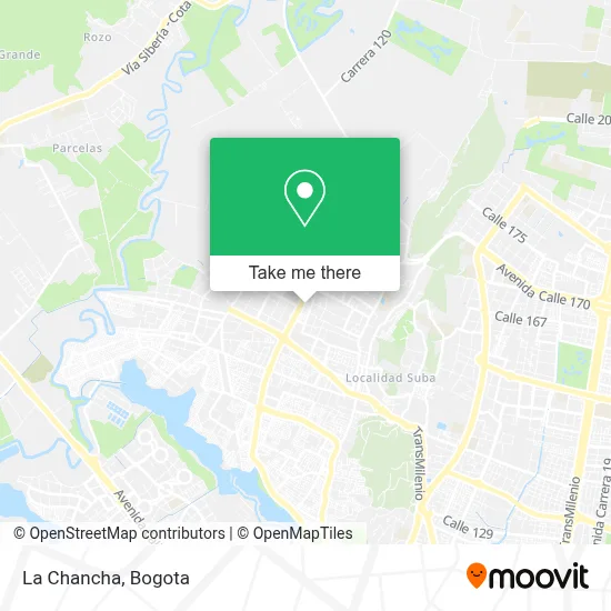La Chancha map