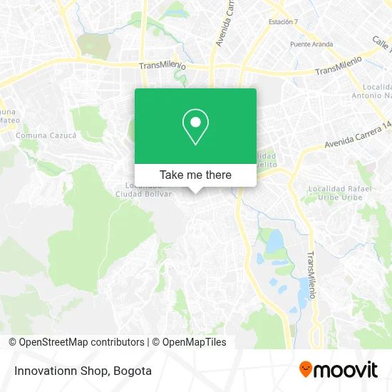 Innovationn Shop map