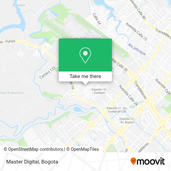 Master Digital map