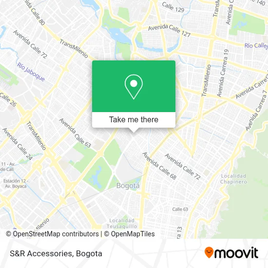 S&R Accessories map