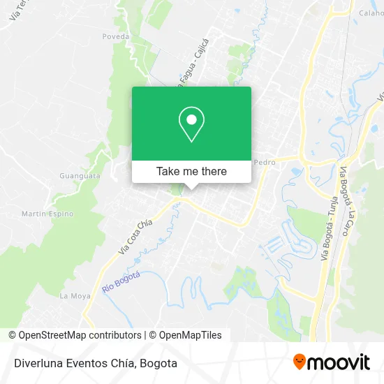 Diverluna Eventos Chía map