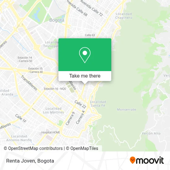 Renta Joven map