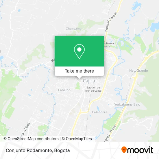 Conjunto Rodamonte map