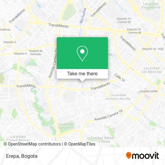 Erepa map