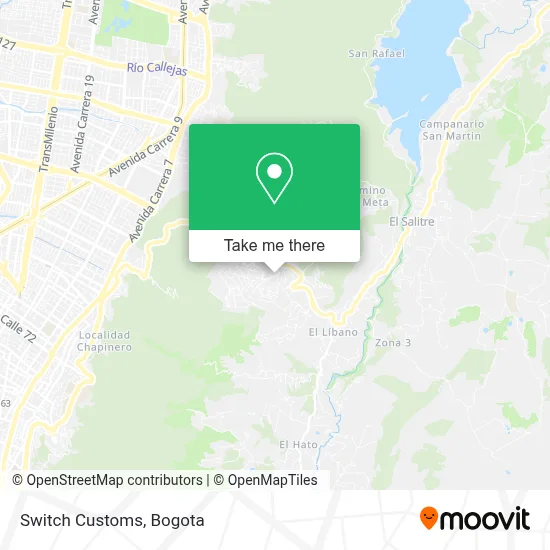 Switch Customs map