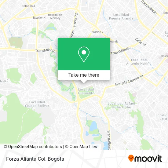 Forza Alianta Col map