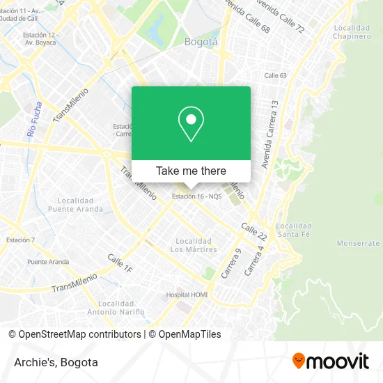 Archie's map