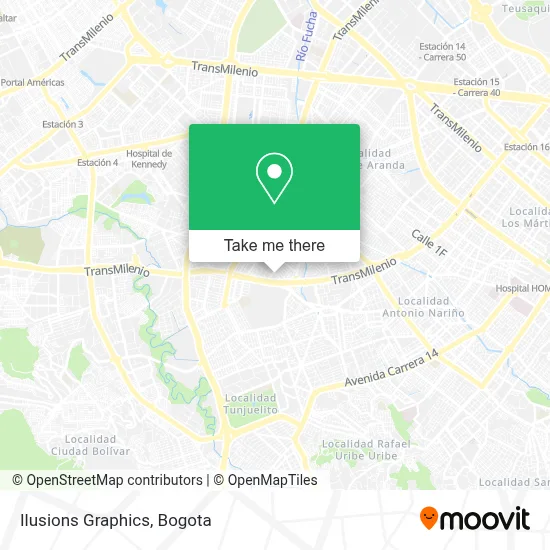 Ilusions Graphics map