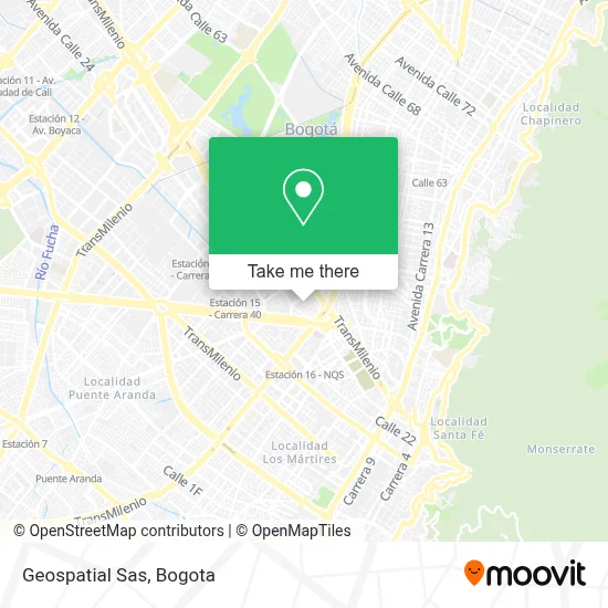 Geospatial Sas map