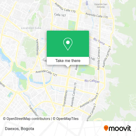 Daexos map