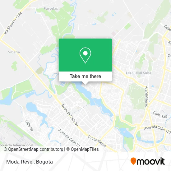 Moda Revel map