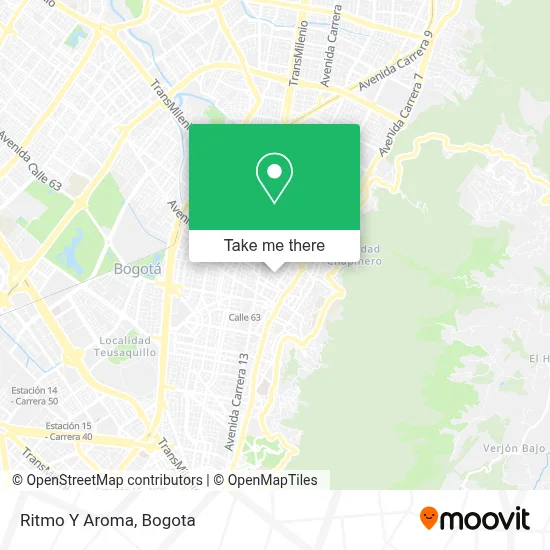 Ritmo Y Aroma map