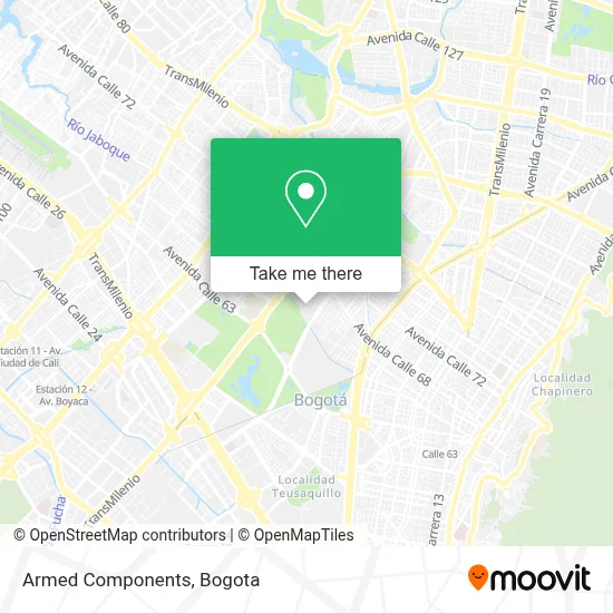 Armed Components map