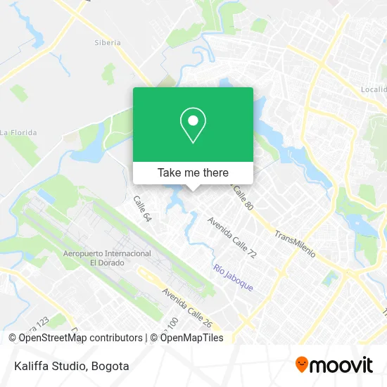 Kaliffa Studio map