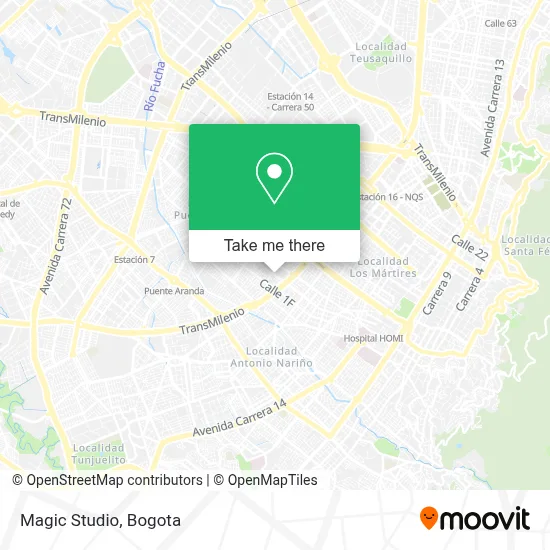 Magic Studio map