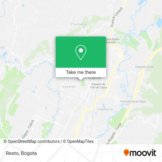 Resto map