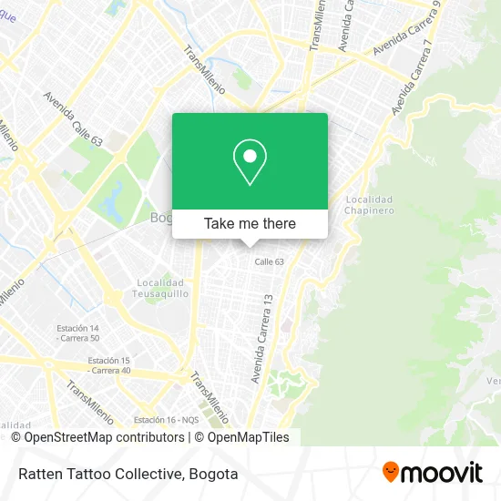 Ratten Tattoo Collective map