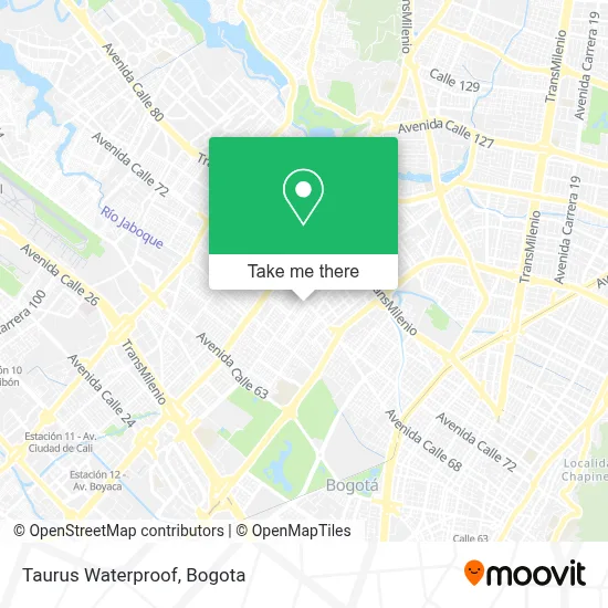 Taurus Waterproof map