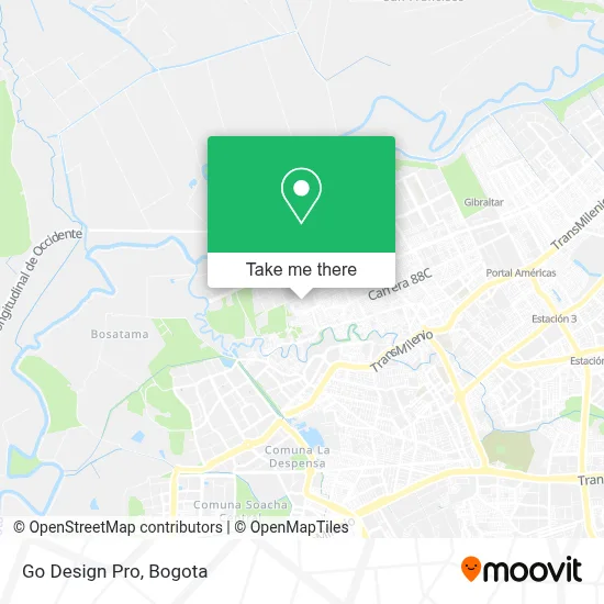 Go Design Pro map
