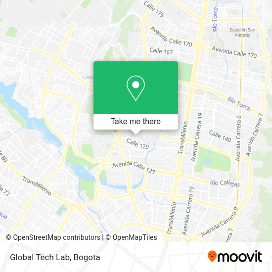 Global Tech Lab map