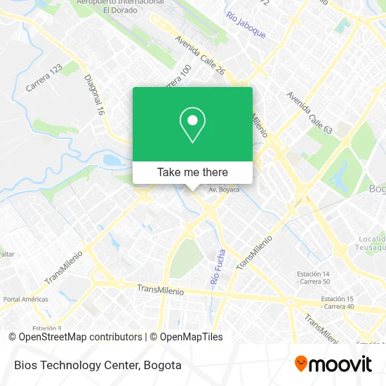 Bios Technology Center map