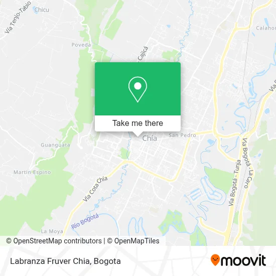 Labranza Fruver Chia map