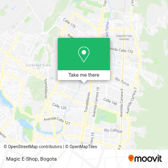 Magic E-Shop map