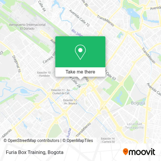 Furia Box Training map