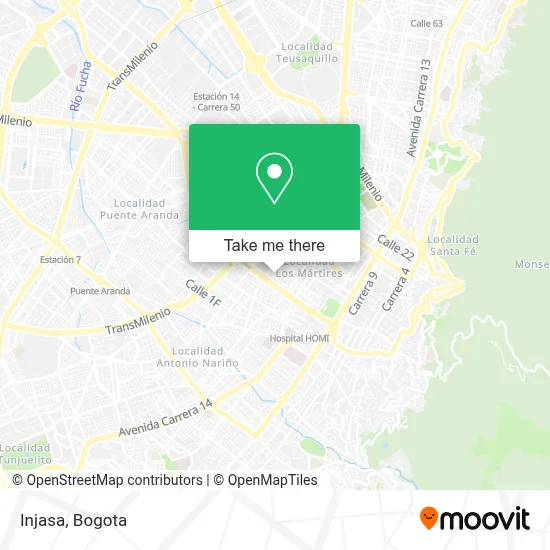 Injasa map