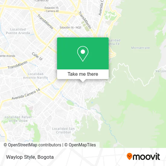 Waylop Style map