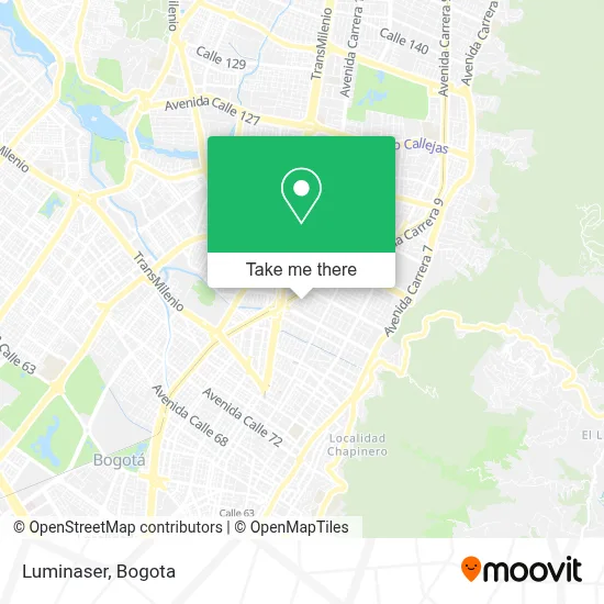 Luminaser map