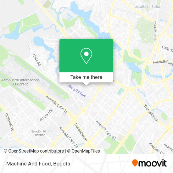 Machine And Food map