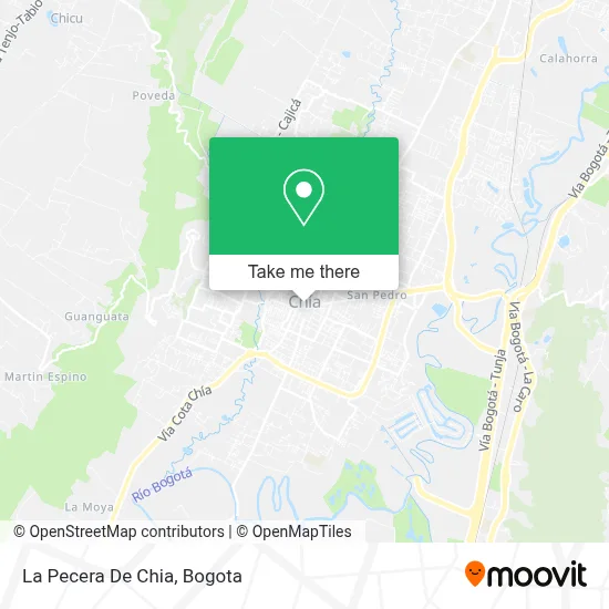 La Pecera De Chia map