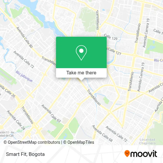 Smart Fit map