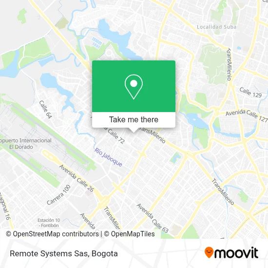 Remote Systems Sas map
