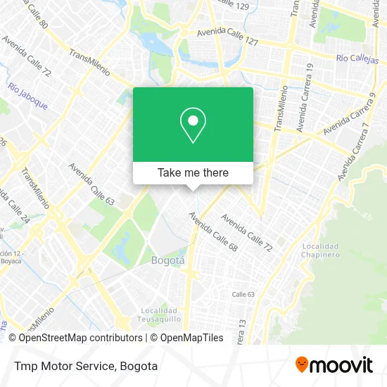 Tmp Motor Service map