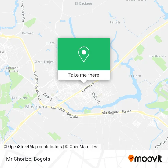 Mr Chorizo map