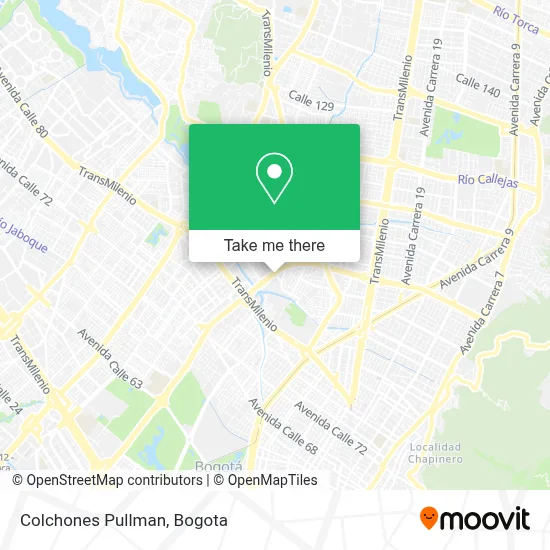 Colchones Pullman map