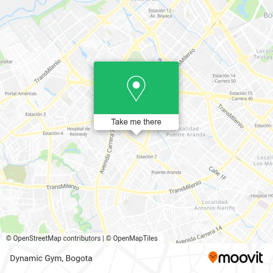 Dynamic Gym map