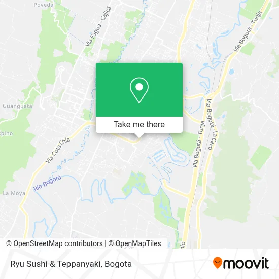 Ryu Sushi & Teppanyaki map