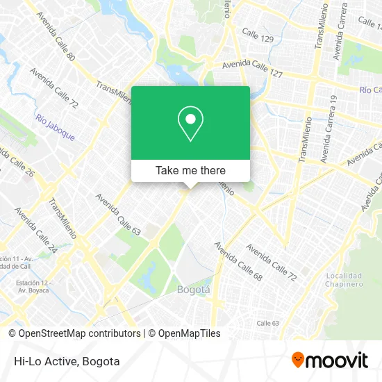 Hi-Lo Active map